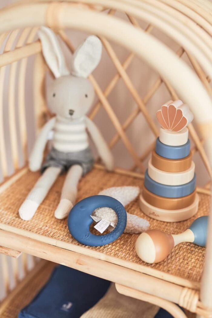 Jollein 037-001-65366 Stofftier Kuscheltier Hase Kaninchen Junge Joey gra – Bild 7