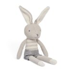 Jollein 037-001-65366 Stofftier Kuscheltier Hase Kaninchen Junge Joey gra