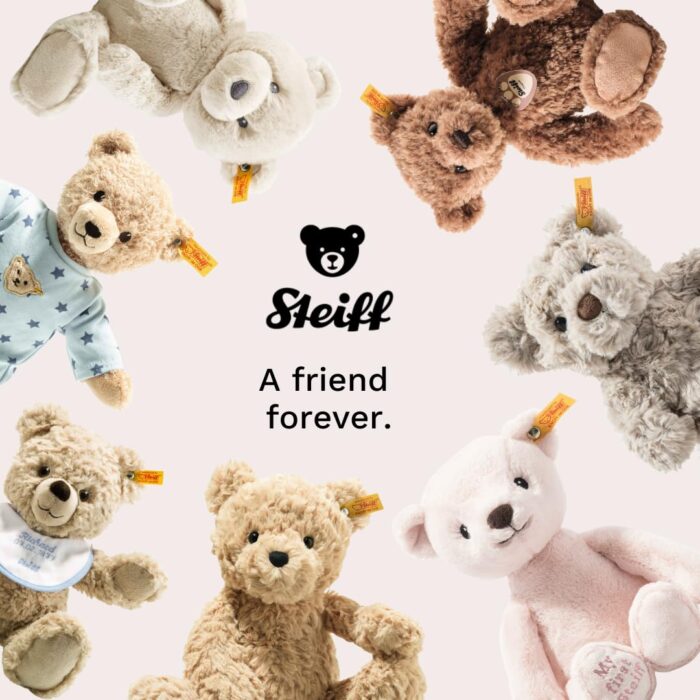 Steiff Kuscheltier Ollie Eule, Süßes Stofftier, Jungen, Mädchen & Babys ab 0 Monaten, Friends, Plüschtier , Beige – Bild 4