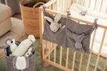 Jollein 037-001-65366 Stofftier Kuscheltier Hase Kaninchen Junge Joey gra – Bild 2
