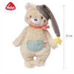 Fehn Kuscheltier Bär Bruno – Weicher Teddyb- Stofftier zum Greifen, Fühlen – Bild 3