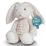 Mollis Hase Kuscheltier Baby (36cm groß) – Weiches Stofftier für Kinds – Kuschelhase